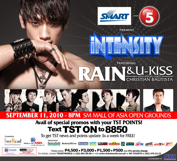 Rain Amp U Kiss For Intensity In The Philippines Allkpop Rain Amp U Kiss For Intensity In The Philippines Allkpop