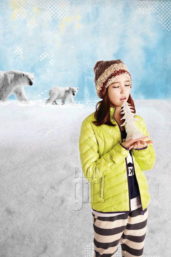 'Winter Princess' IU for Elle Girl! | allkpop
