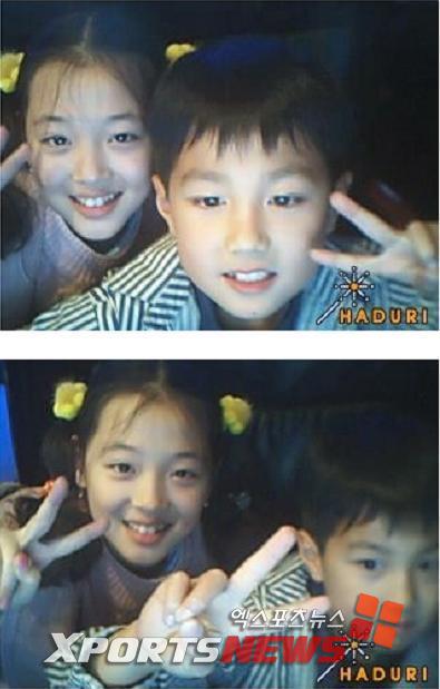 Sulli shares childhood photos of herself with her big bro | allkpop