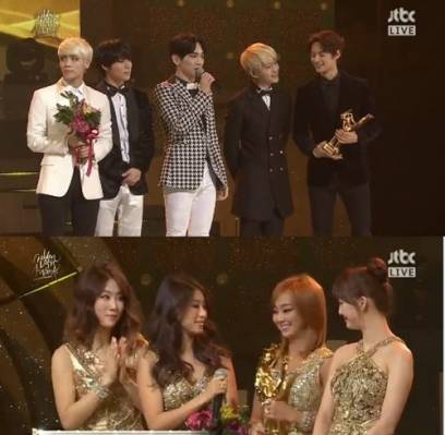 SHINee, SISTAR