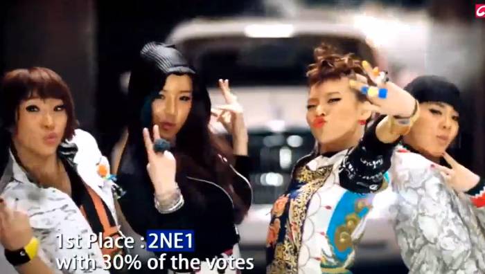 2NE1, f(x), miss A, Girls