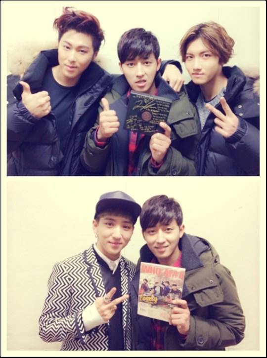 B1A4, Baro, TVXQ, Yunho, Son Ho Joon