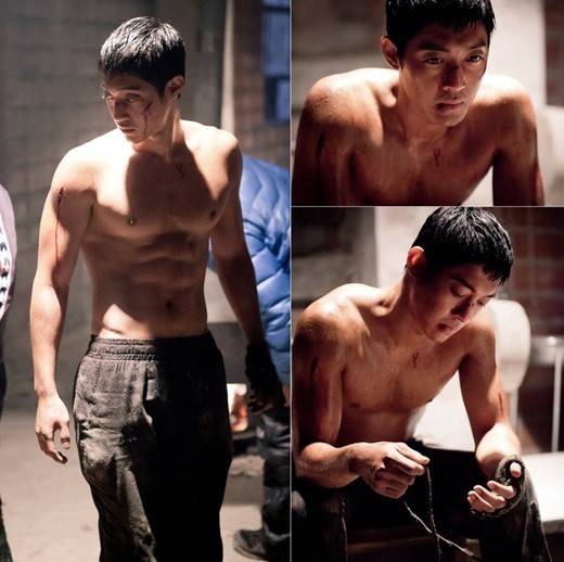 Kim Hyun Joong Shows Off His Fighter Figure In Shirtless Still