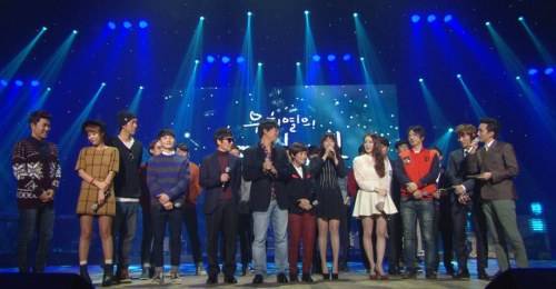 Kang Min Kyung, VIXX, K.Will, Juniel, Huh Gak, Koyote, Noel