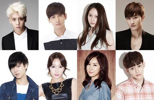 Changmin, Jonghyun, EXO, Chen, f(x), Krystal, SHINee, Jonghyun, Girls