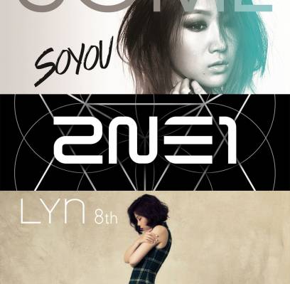 2NE1, CNBLUE, Soyu, Girls