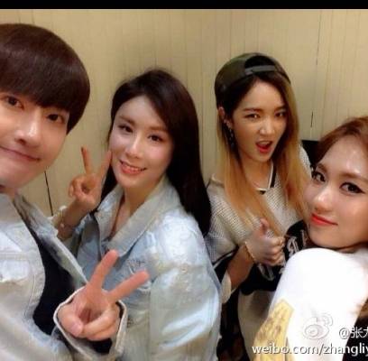 miss A, Fei, Jia, Super Junior-M, Zhoumi, Zhang Li Yin