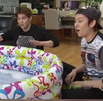Heechul, Kangin, Yeo Jin Goo, Lee Hwi Jae