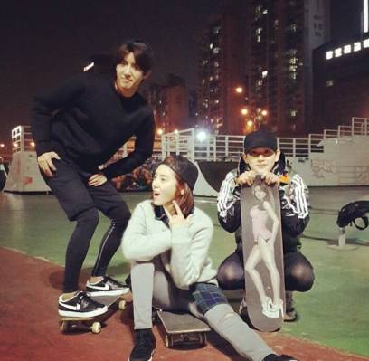 ZE:A, Kwanghee, Siwan, Son Dam Bi