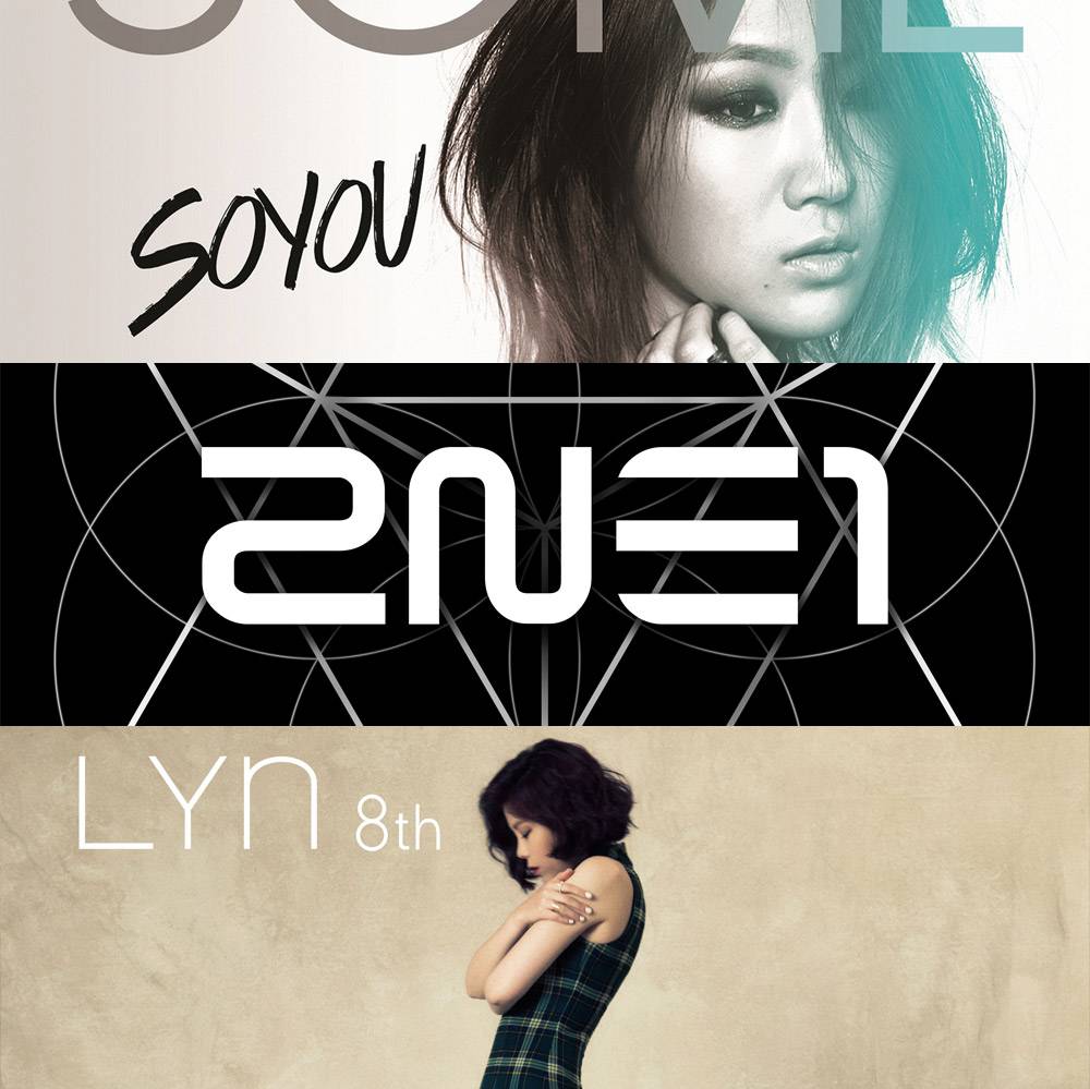 2NE1, CNBLUE, Soyu, Girls