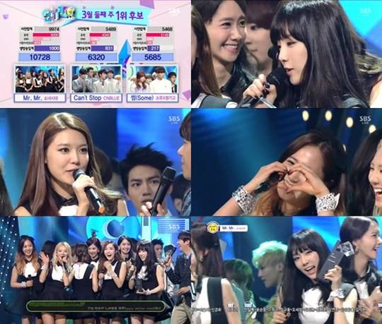 Girls' Generation wins #1 + Performances from March 9th's SBS 'Inkigayo'!