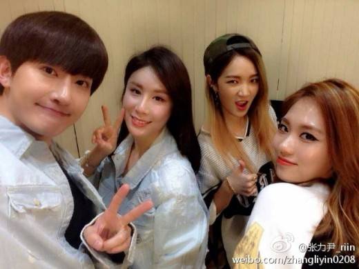 miss A, Fei, Jia, Super Junior-M, Zhoumi, Zhang Li Yin