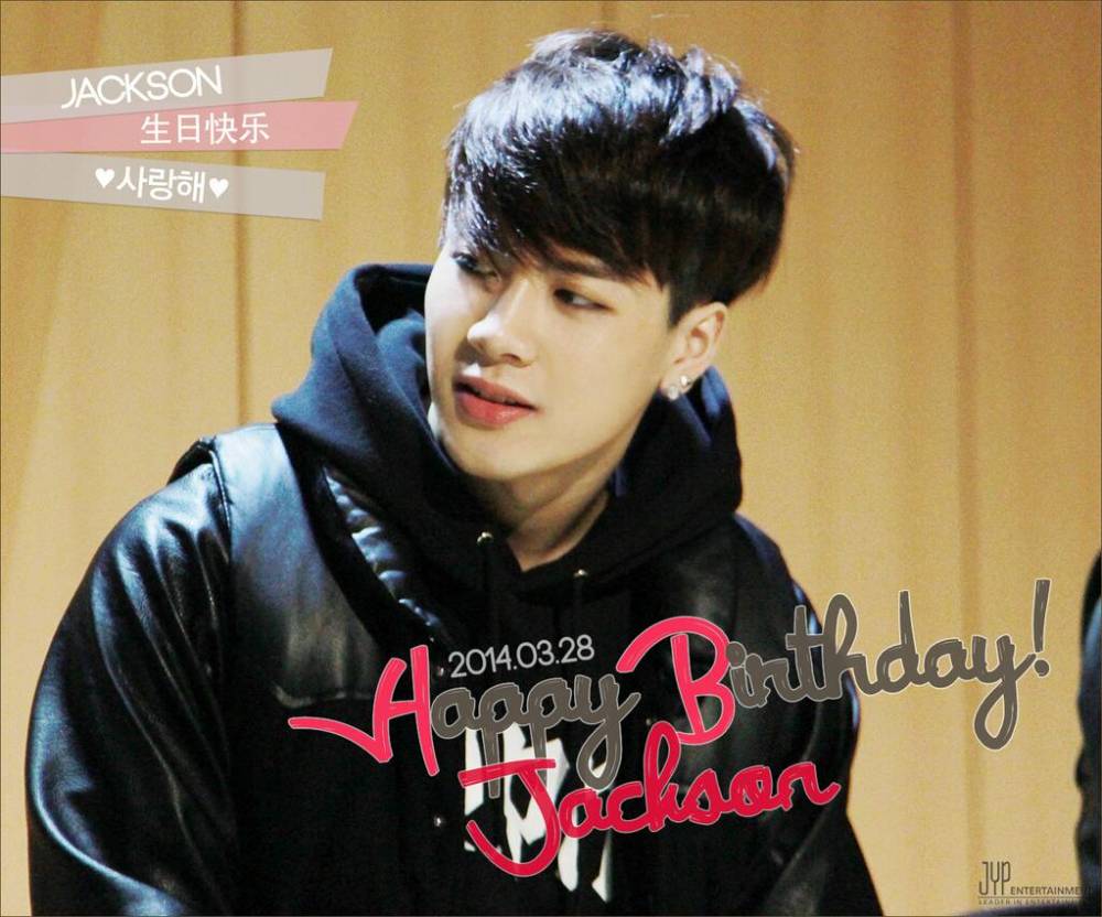JYP Nation and fans wish GOT7's Jackson a happy birthday | allkpop.com