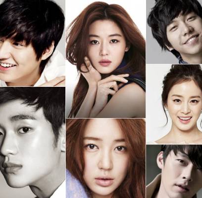 Lee Seung Gi, Kim Tae Hee, Kim Soo Hyun, Yoo In Na, So Ji Sub, Song Joong Ki , Jo In Sung, Lee Min Ho, Jang Geun Suk, Gong Hyo Jin, Park Shin Hye, Lee Jong Suk, Joo Won, Lee Byung Hun, Kim Woo Bin, Hyun Bin, Go Ara, Hwang Jung Eum, Yeo Jin Goo, Won Bin, Goo Hye Sun