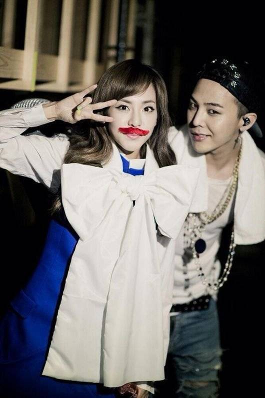 2NE1, Dara, Big Bang, G-Dragon