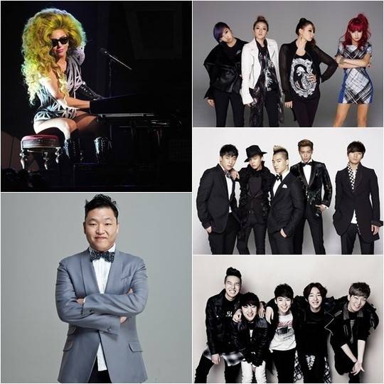 2NE1, Big Bang, Psy, winner