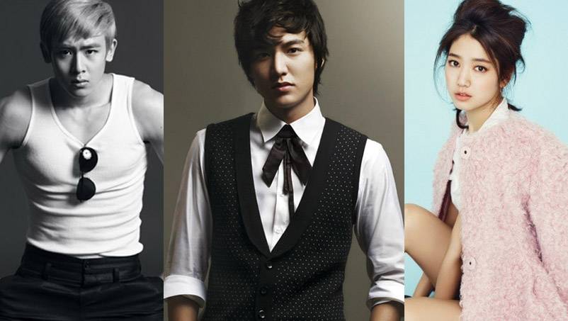 Nichkhun, Jaekyung, Lee Min Ho, Park Shin Hye