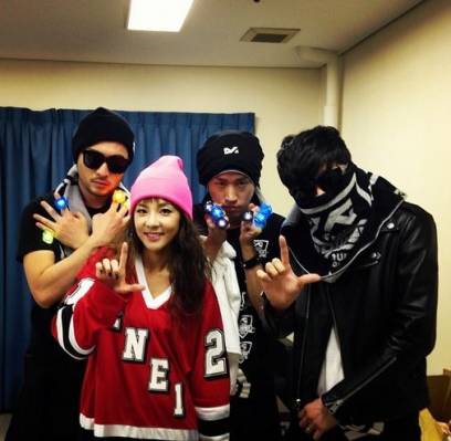 2NE1, Dara, Epik High