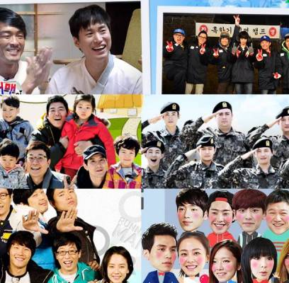 2NE1, Park Bom, After School, Nana, EXO, Chanyeol, Kim Jong Kook, HaHa, Lee Kwang Soo, Tablo, Song Ji Hyo, Yoo Jae Suk, Leessang, Gary, Jung Joon Young, Kim Jong Min, Cha Tae Hyun, Yoon Min Soo, Sung Dong Il, Ji Suk Jin, Choo Sung Hoon, Defconn, Ryu Jin, Choo Sarang