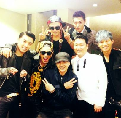 Big Bang, T.O.P, Taeyang, G-Dragon, Seungri, Yang Hyun Suk