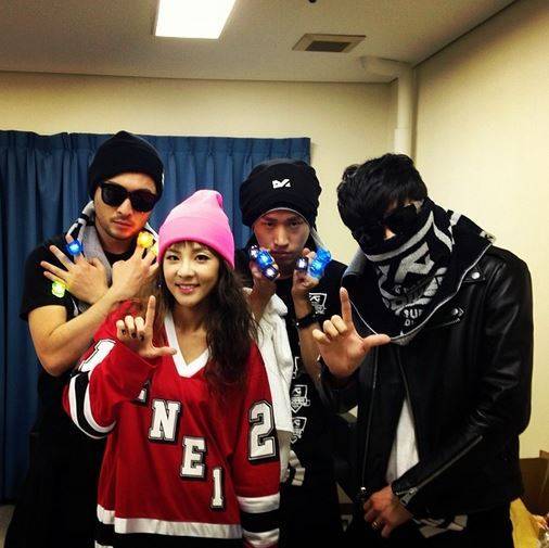 2NE1, Dara, Epik High