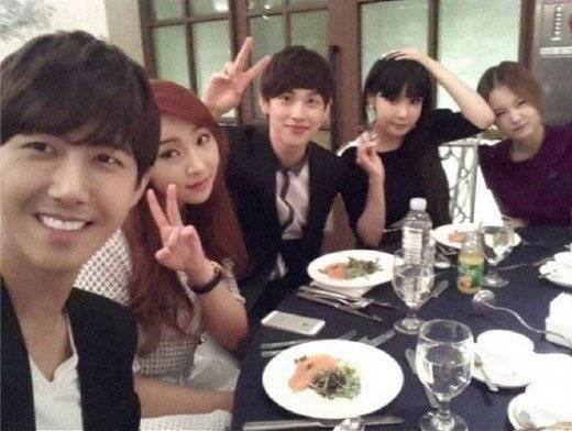 2NE1, Park Bom, Minzy, ZE:A, Kwanghee, Im Si Wan (Siwan), Lee Hi