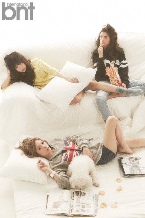 Raina, Nana, Lizzy, Orange Caramel