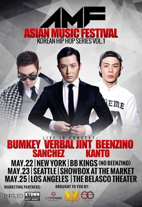 Sanchez, Bumkey, Verbal Jint, Kanto, Beenzino