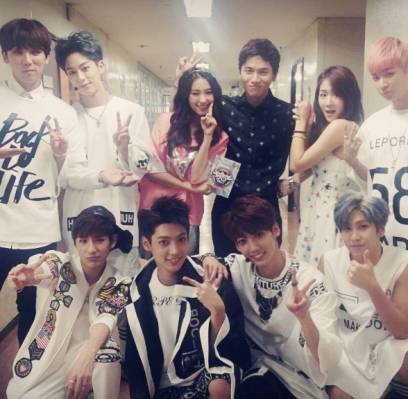 Boyfriend, SISTAR, Bora, Soyu, K.Will, Junggigo