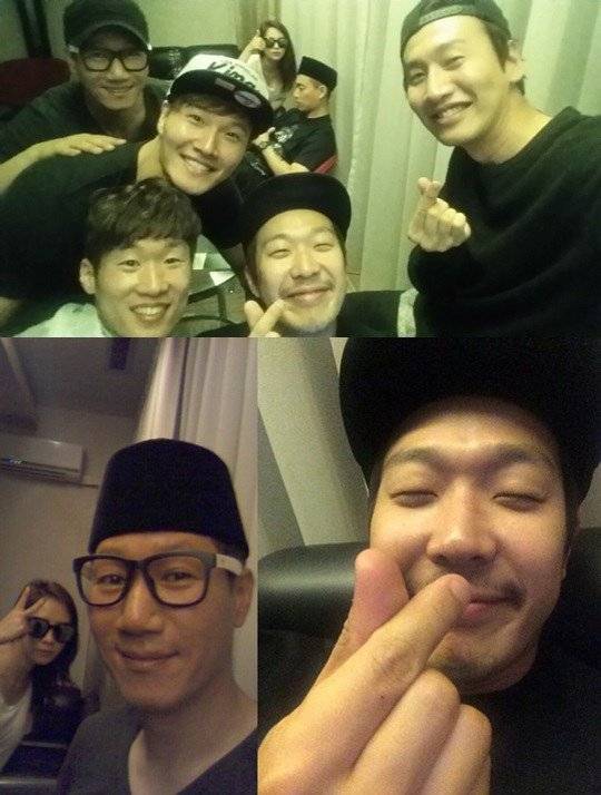 Kim Jong Kook, HaHa, Lee Kwang Soo, Song Ji Hyo, Leessang, Gary, Park Ji Sung, Ji Suk Jin