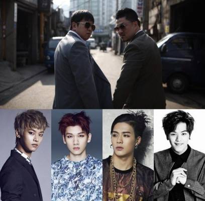 BTOB, Sungjae, VIXX, Cha Hak Yeon (N), Hyuk, Jung Hyung Don, Defconn, GOT7, Jackson