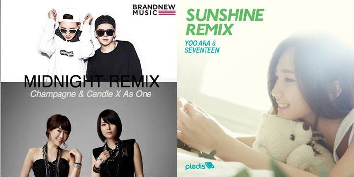 Raina, Hello Venus, Ara, San E, Seventeen, As One