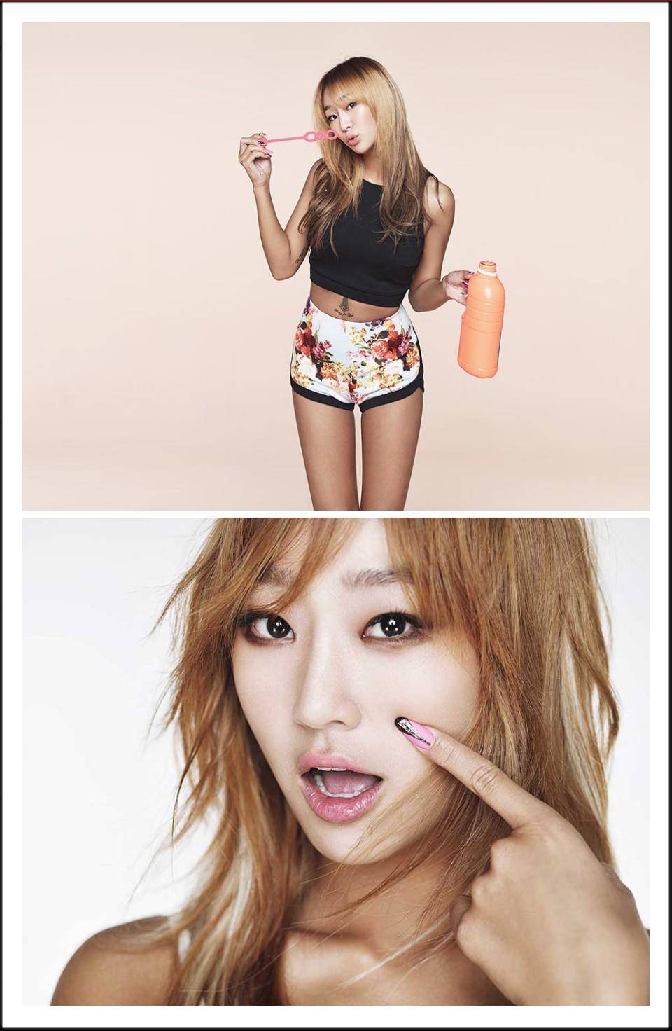 SISTAR's Hyorin is sexy and flirty in 'Touch My Body' teaser images |  allkpop