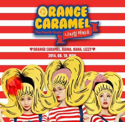 Raina, Nana, Lizzy, Orange Caramel