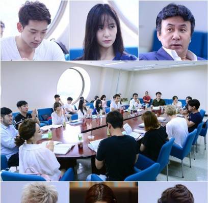 f(x), Krystal, INFINITE, Kim Myung Soo (L), Hoya, Dani, Rain