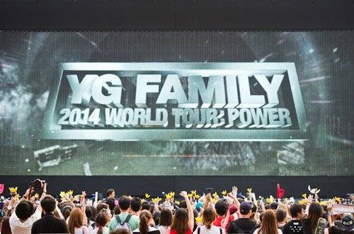 2NE1, Big Bang, Lee Hi, Psy, Epik High, Akdong Musician (AKMU), winner