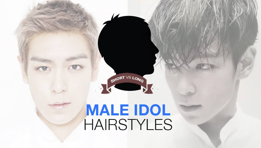 [POLL] Short vs. Long: Male Idol Hairstyles | allkpop.