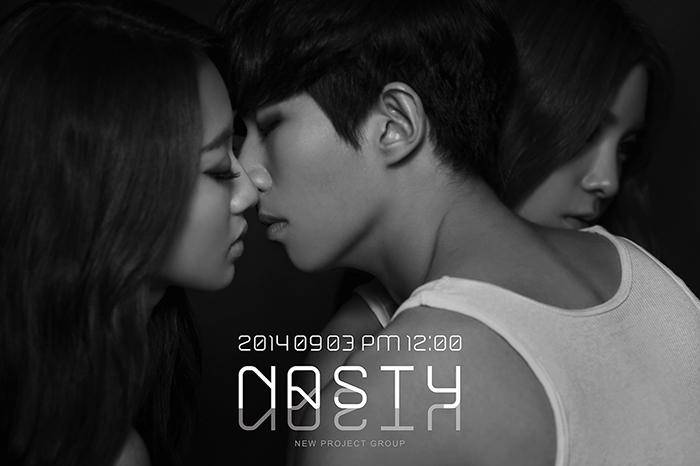 Nine Muses, Gyeongree (Kyung Li), Kevin, ZE:A, Kevin, NASTY NASTY