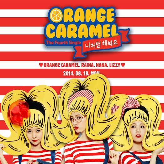 Raina, Nana, Lizzy, Orange Caramel