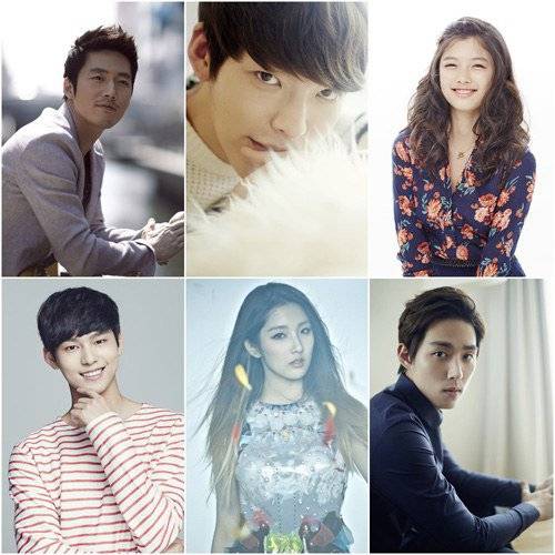 4minute, Jihyun, Jang Hyuk, Kim Woo Bin, Kim Yoo Jung