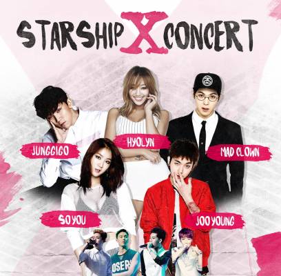 SISTAR, , Soyu, Mad Clown, Junggigo, Joo Young