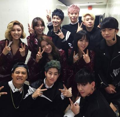 GOT7, MAMAMOO