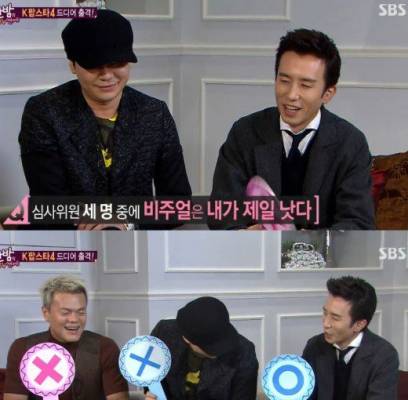 Yoo Hee Yeol, J.Y. Park, Yang Hyun Suk