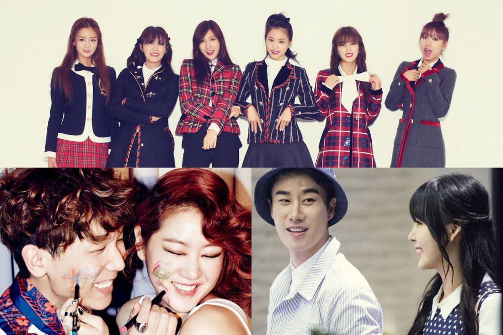 After School, Raina, Apink, SISTAR, Soyu, San E, Junggigo