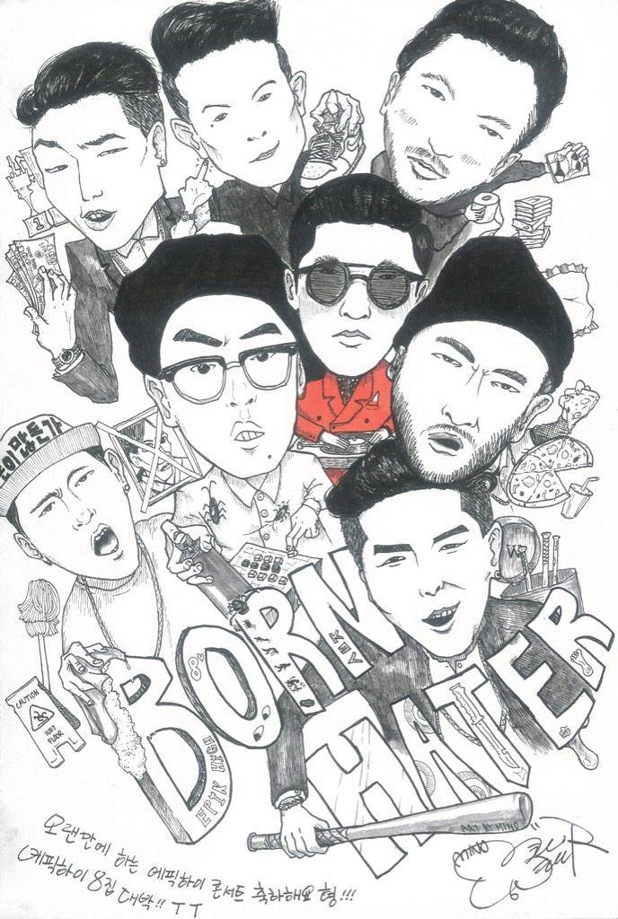 Epik High, Tablo, Verbal Jint, winner, Song Min Ho (Mino), Beenzino, iKON, Bobby, B.I