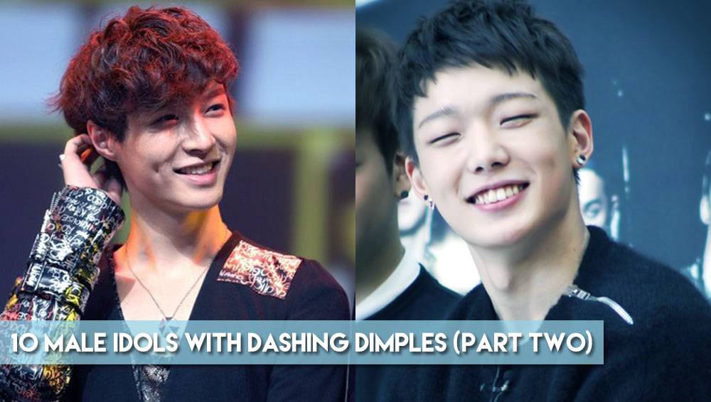 Eye Candy: 10 Male Idols with Dashing Dimples (Part Two) | allkpop