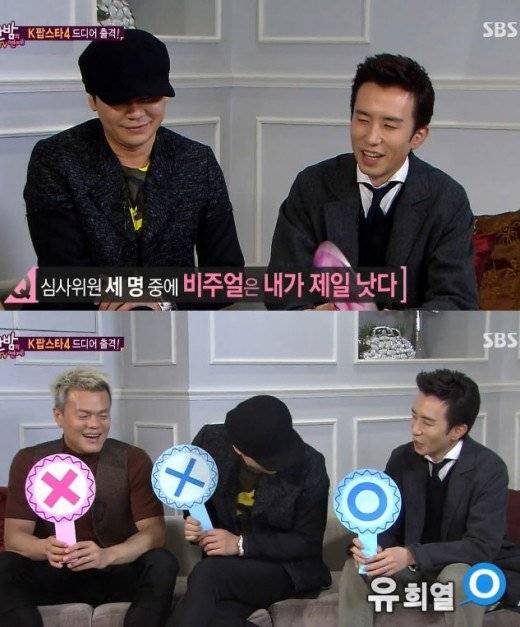 Yoo Hee Yeol, J.Y. Park, Yang Hyun Suk