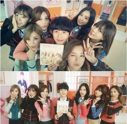 Apink, ZE:A, Siwan