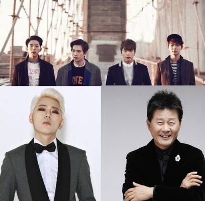 Block B, Zico, CNBLUE, Tae Jin Ah