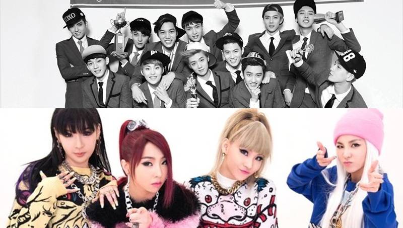 2NE1, EXO